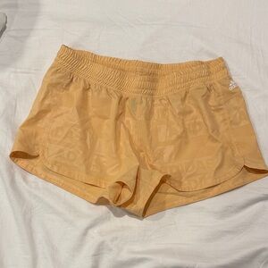 Adidas Women's Light Brown Athletic Shorts